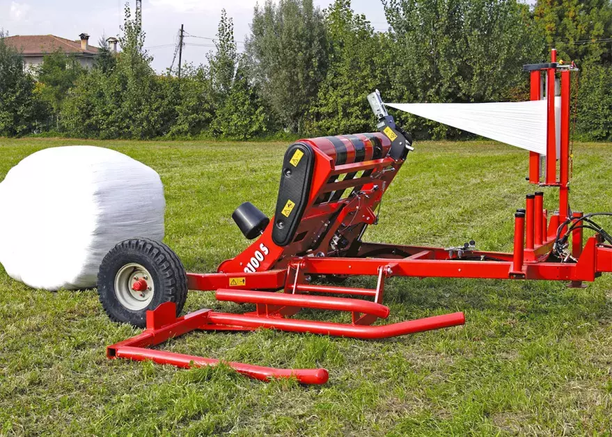 Обмотчик прицепной с самозагрузкой Самаш 3100S, 5100